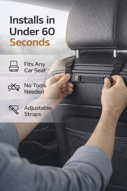 Stowr™ Backseat Organizer & Travel Tray