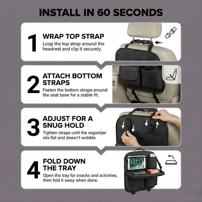 Stowr™ Backseat Tray
